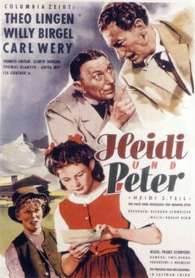 Heidi und Peter Canvas Poster