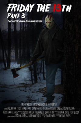 Friday the 13th Part 3: The Memoriam Documentary Poster with Hanger