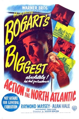 Action in the North Atlantic Poster with Hanger