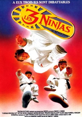 3 Ninjas Knuckle Up Wooden Framed Poster