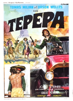 Tepepa Wooden Framed Poster