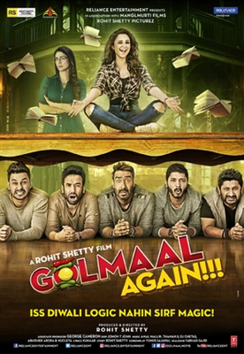 Golmaal Again Poster with Hanger
