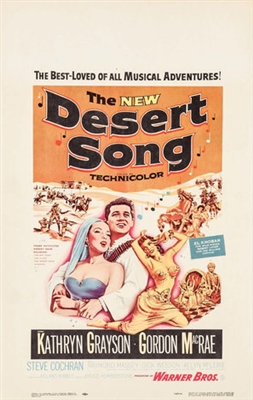 The Desert Song Poster with Hanger