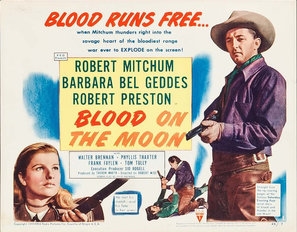 Blood on the Moon Poster with Hanger