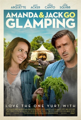 Amanda &amp; Jack Go Glamping Poster with Hanger
