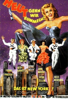 On the Town Metal Framed Poster