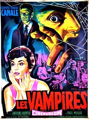 I vampiri Metal Framed Poster
