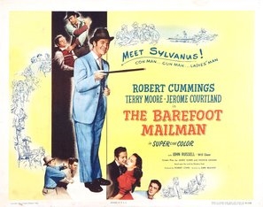 The Barefoot Mailman Metal Framed Poster