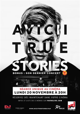 Avicii: True Stories Poster with Hanger