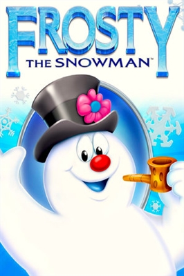 Frosty the Snowman Wooden Framed Poster