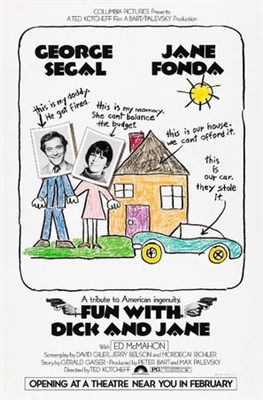 Fun with Dick and Jane Metal Framed Poster