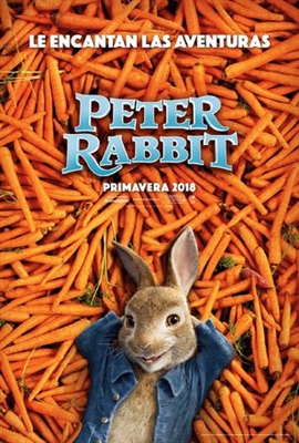 Peter Rabbit Poster with Hanger