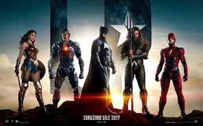 Justice League Poster with Hanger