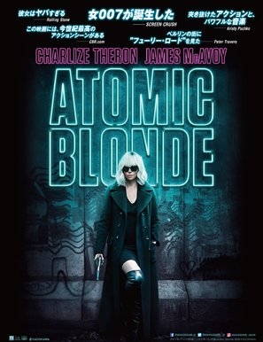 Atomic Blonde tote bag #