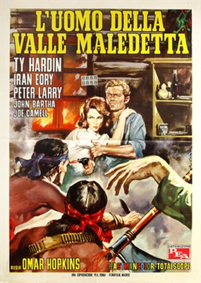 L'uomo della valle maledetta Poster with Hanger