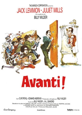 Avanti! Metal Framed Poster