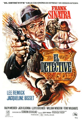 The Detective Wooden Framed Poster