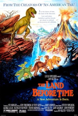 The Land Before Time Canvas Poster