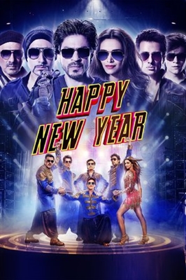 Happy New Year Canvas Poster