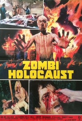 Zombi Holocaust Poster with Hanger