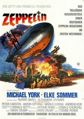 Zeppelin Metal Framed Poster