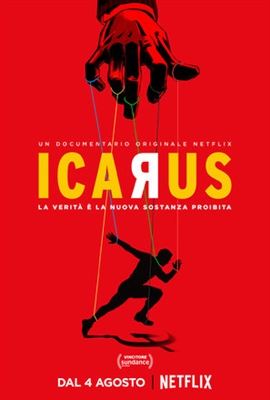 Icarus Wooden Framed Poster