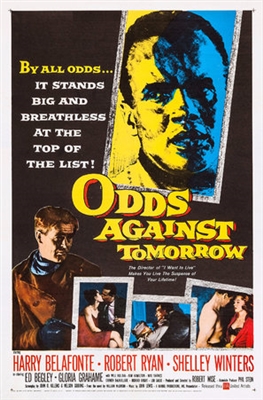 Odds Against Tomorrow Poster with Hanger