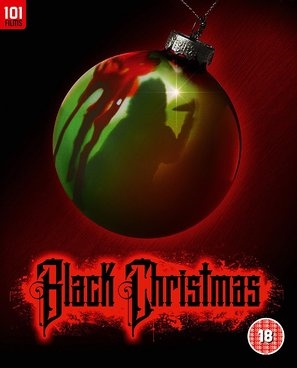 Black Christmas Wooden Framed Poster