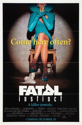 Fatal Instinct Metal Framed Poster
