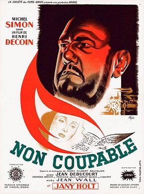 Non coupable poster