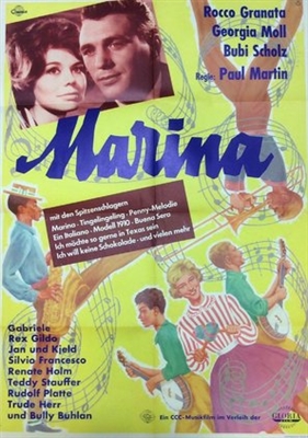 Marina Wooden Framed Poster