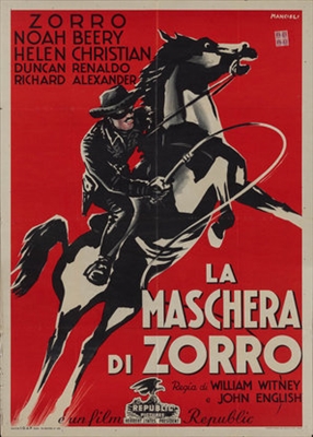 Zorro Rides Again calendar