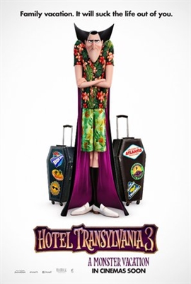 Hotel Transylvania 3 Poster with Hanger