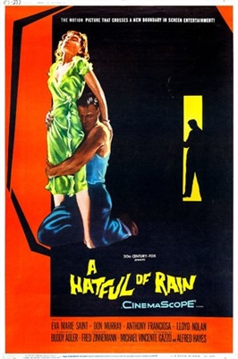 A Hatful of Rain Wooden Framed Poster