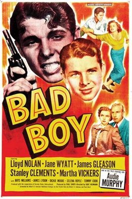 Bad Boy Canvas Poster