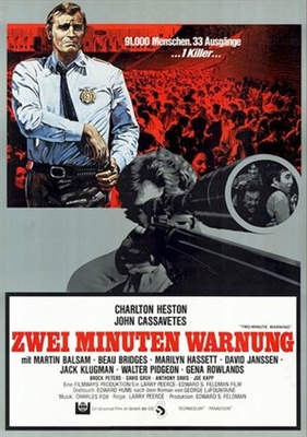 Two-Minute Warning Wooden Framed Poster
