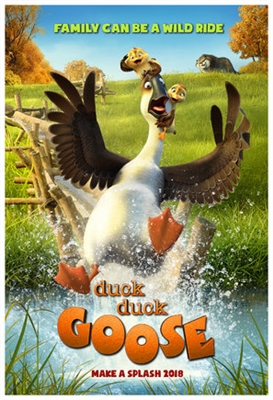 Duck Duck Goose Wooden Framed Poster