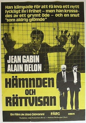 Deux hommes dans la ville Metal Framed Poster