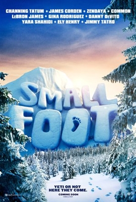Smallfoot Wooden Framed Poster
