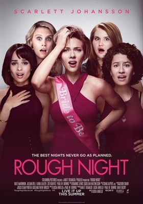 Rough Night Canvas Poster