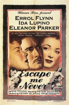 Escape Me Never Wooden Framed Poster
