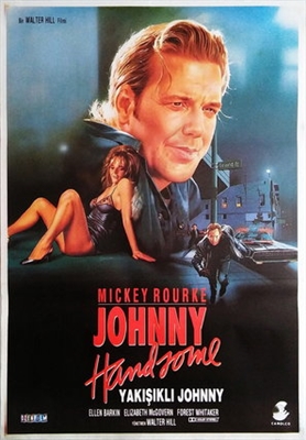 Johnny Handsome Wooden Framed Poster