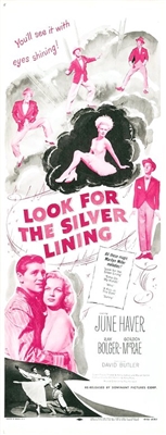 Look for the Silver Lining Wood Print