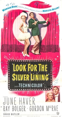 Look for the Silver Lining Wooden Framed Poster