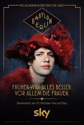 Babylon Berlin Poster with Hanger
