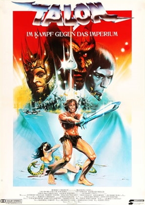 The Sword and the Sorcerer Metal Framed Poster