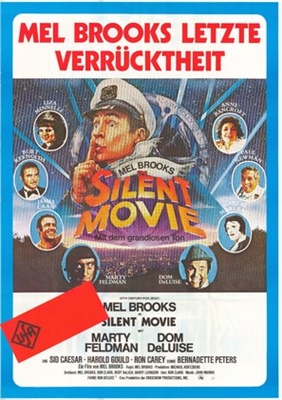 Silent Movie Wooden Framed Poster