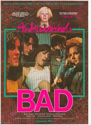 Bad Wooden Framed Poster