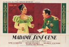 Madame Sans-Gêne Canvas Poster