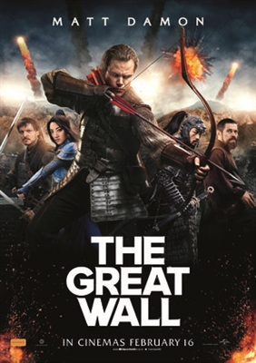 The Great Wall  poster